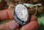 Pendentif opale blanche dendritique naturelle - Pierre aux motifs arborescents