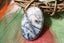 Pendentif opale blanche dendritique naturelle - Pierre aux motifs arborescents