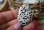 Jaspe Dalmatien naturel - Pierre aux taches noires caractéristiques