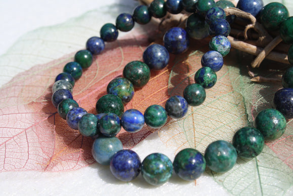 Bracelet AZURITE MALACHITE