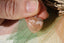Pendentif en agate fleur de cerisier