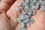 AIGUE MARINE perles chips / baroques