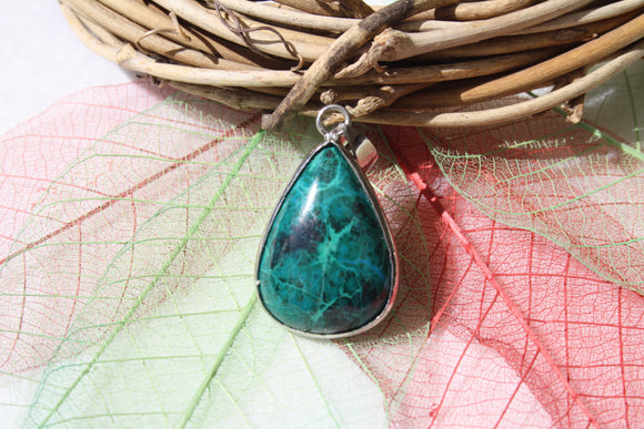Pendentif en Chrysocolle