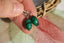Boucles d'oreilles MALACHITE