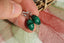 Boucles d'oreilles MALACHITE