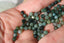 AGATE MOUSSE perles FACETTES 4 mm