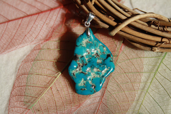 Pendentif en TURQUOISE