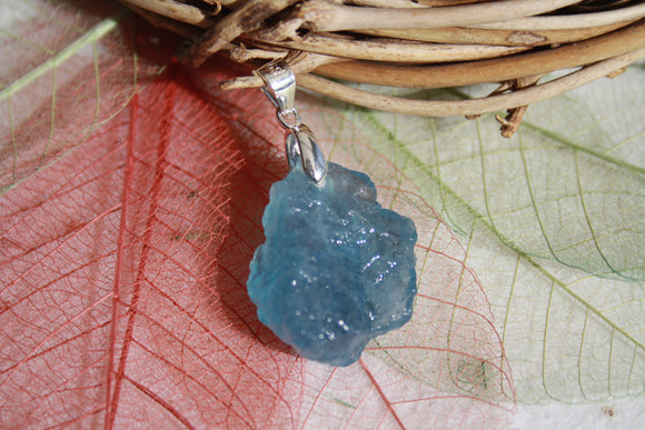 Pendentif en AIGUE MARINE