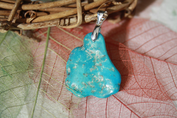 Pendentif en TURQUOISE