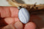 Pendentif en AGATE BLEUE
