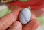 Pendentif en AGATE BLEUE