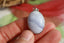 Pendentif en AGATE BLEUE