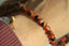 Bracelet d'automne, Agate rubanée et oeil de tigre