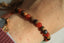 Bracelet d'automne, Agate rubanée et oeil de tigre Mat