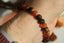 Bracelet d'automne, Agate rubanée et oeil de tigre Mat