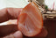 Pendentif en agate rubanée
