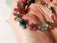 Bracelet TOURMALINE / CRISTAL DE ROCHE