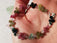 Bracelet TOURMALINE / CRISTAL DE ROCHE