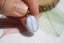 Pendentif en AGATE BLEUE