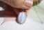 Pendentif en AGATE BLEUE