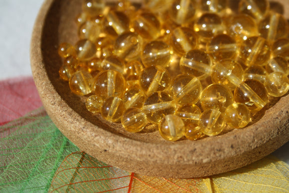 CITRINE en 4 mm 6 mm et 8 mm