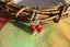 Boucles d'oreilles JASPE ROUGE