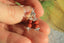 Boucles d'oreilles JASPE ROUGE