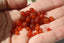 AGATE / CORNALINE perles de 4, 6 et 8 mm