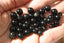 OBSIDIENNE OEIL CELESTE perles 4, 6 et 8 mm