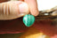 Pendentif en MALACHITE Naturelle