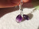Boucles en AMETHYSTE