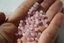 QUARTZ ROSE perles FACETTES 4 mm